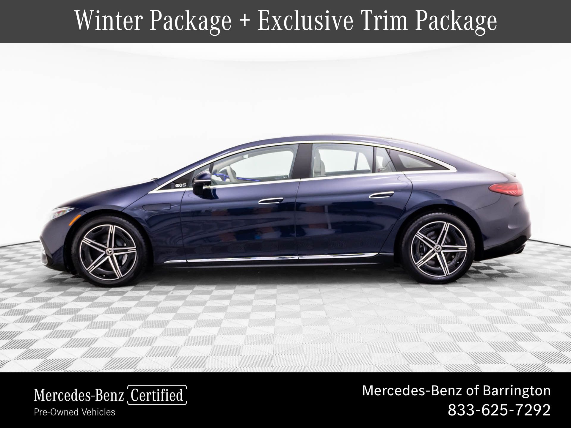 Certified 2023 Mercedes-Benz EQS Base with VIN W1KCG4EB5PA032981 for sale in Barrington, IL