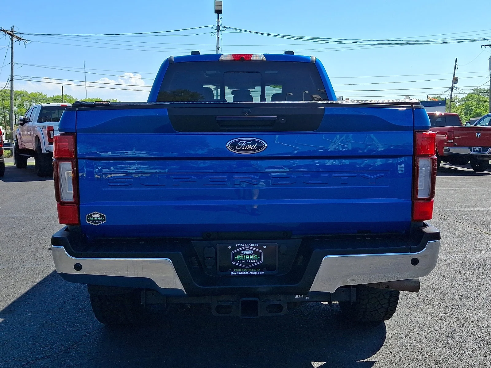 Used 2020 Velocity Blue Metallic   E7 Ford LARIAT image 9