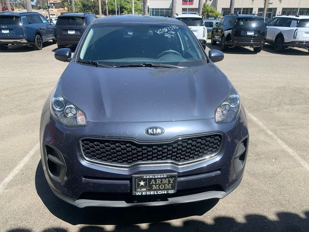 Used 2017 Blue Kia LX image 3