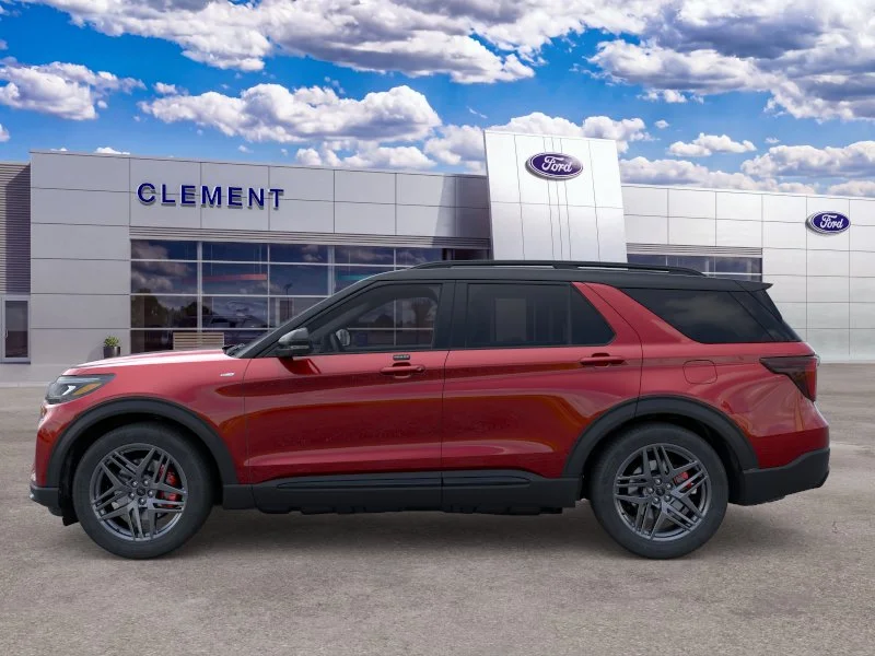 New 2026 Rapid Red Metallic Tinted Clearcoat Ford ST-Line image 3
