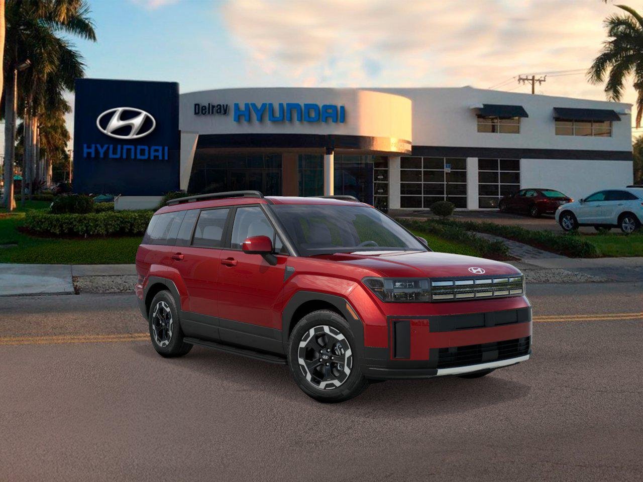 New 2026 Red Hyundai SEL image 2