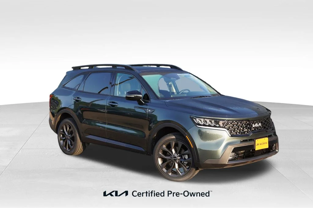 Used 2023 Aruba Green Kia X-Line EX image 1