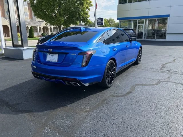 Certified Used 2024 Coastal Blue Metallic Cadillac V-Series image 8