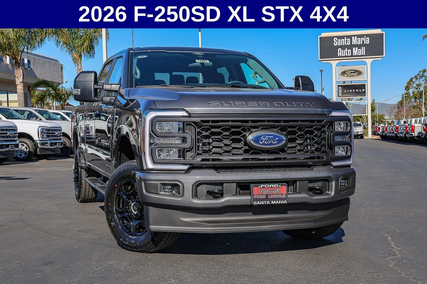 New 2026 Carbonized Gray Metallic Ford F-250® XL image 1