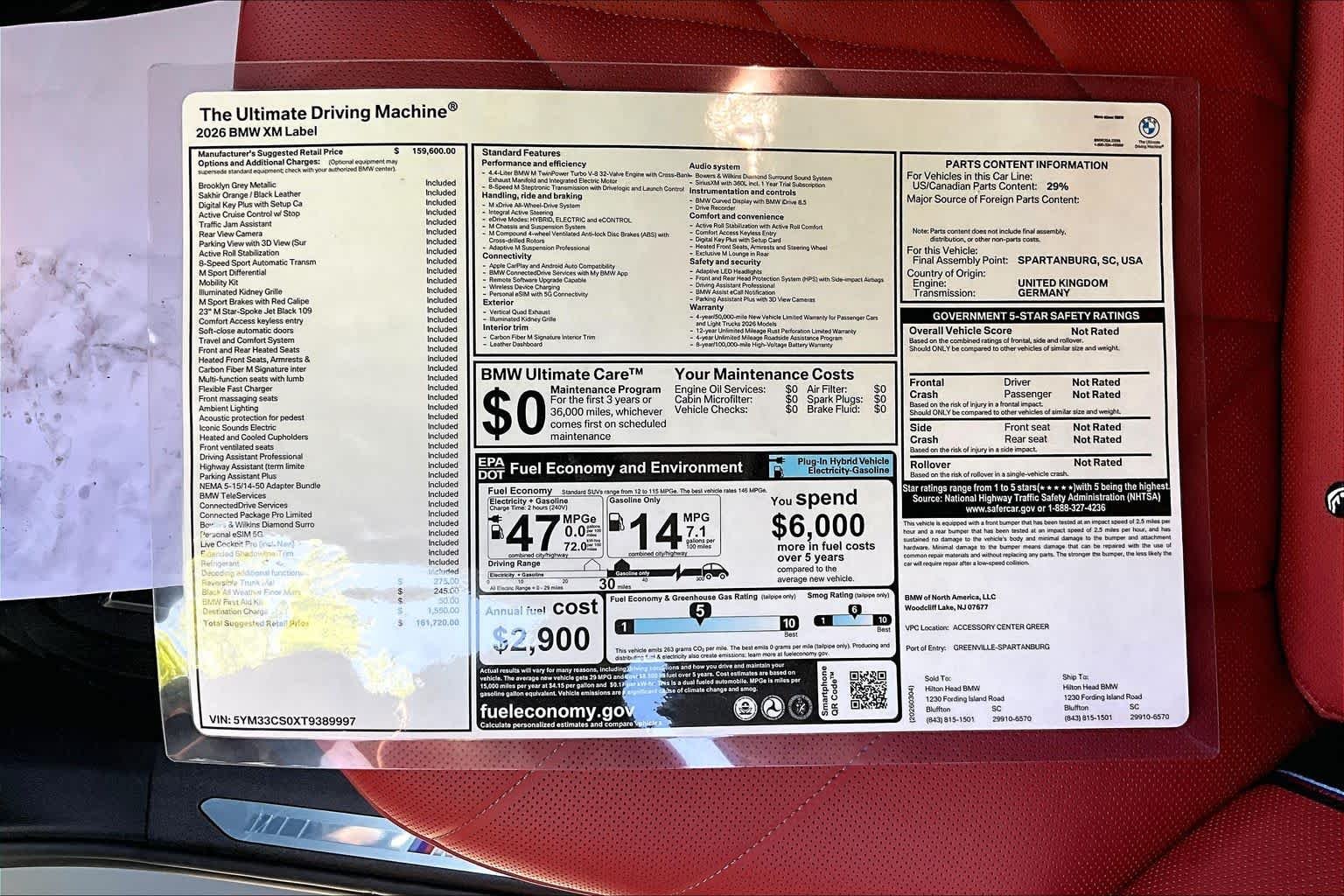 New 2026 Brooklyn Grey Metallic BMW Label image 18