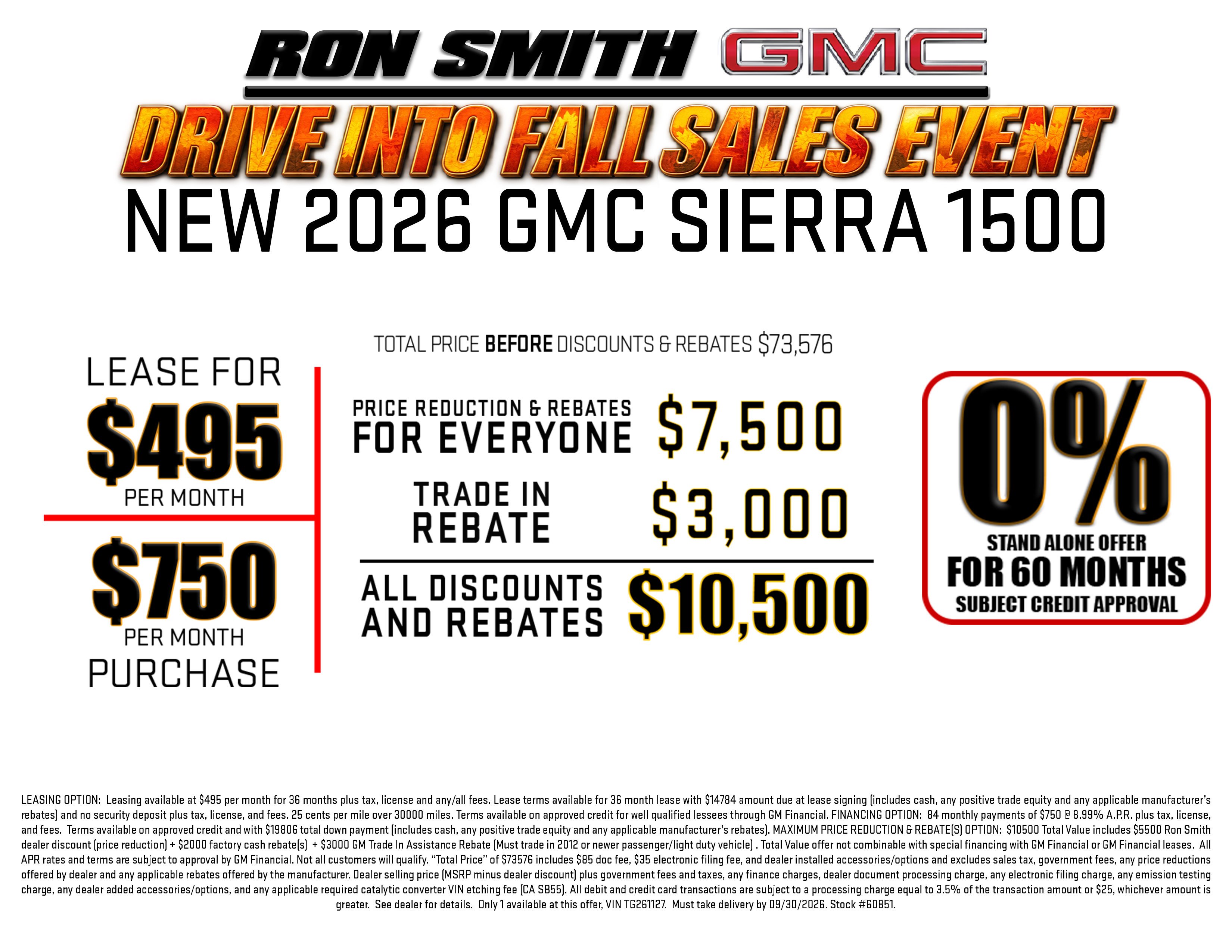 New 2026 Glacier White Tricoat GMC SLT image 3