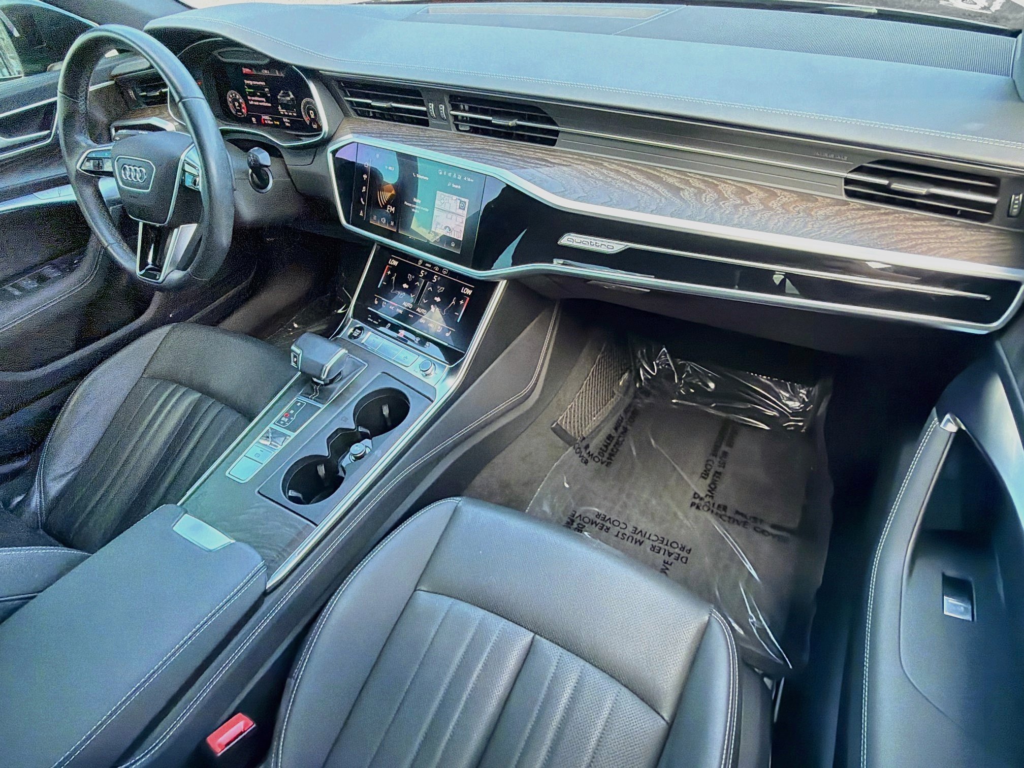 Used 2021 Daytona Gray Pearl Audi Premium Plus image 14