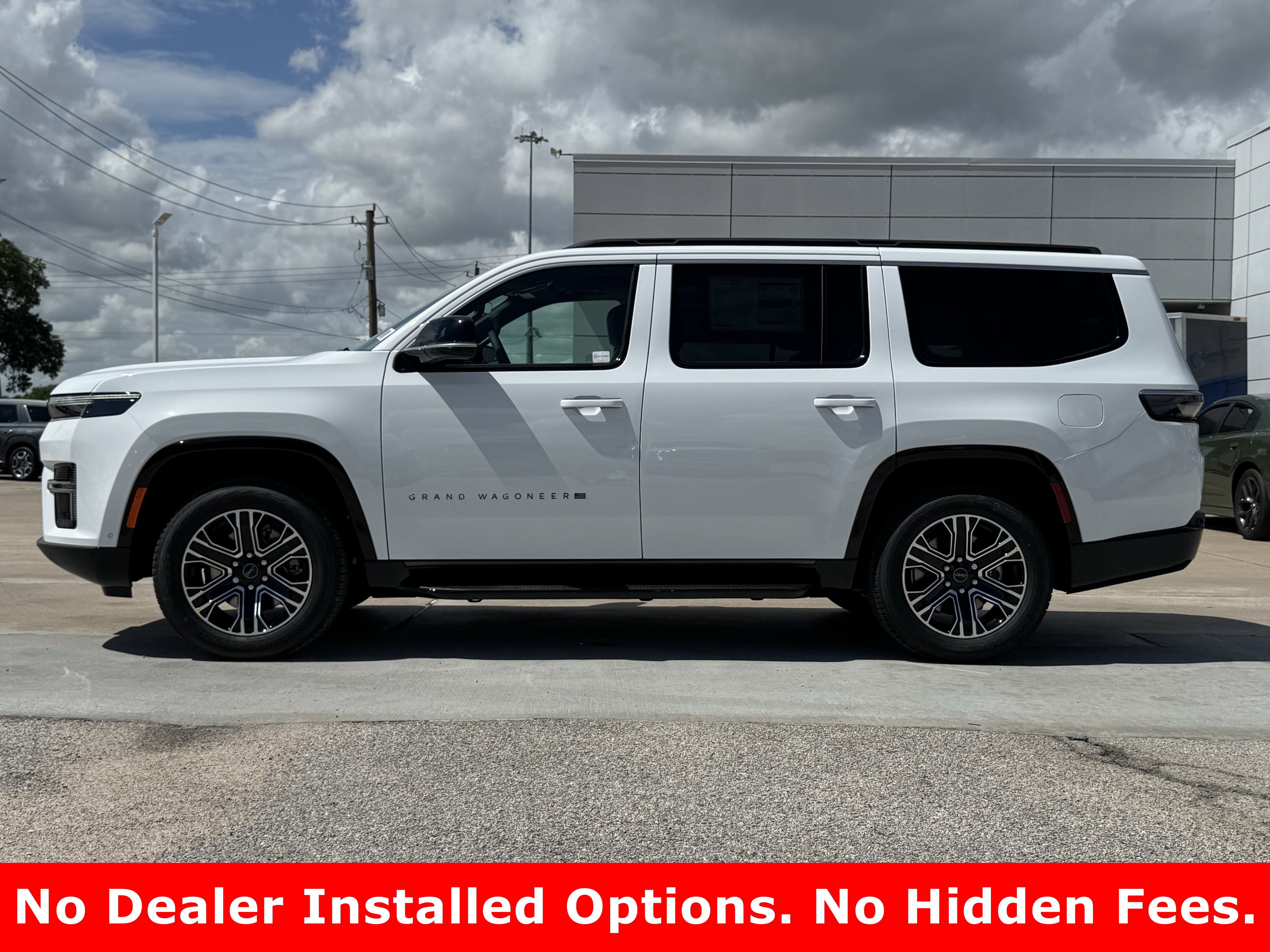 New 2026 Bright White Clear-Coat Exterior Paint Jeep 4x2 image 6