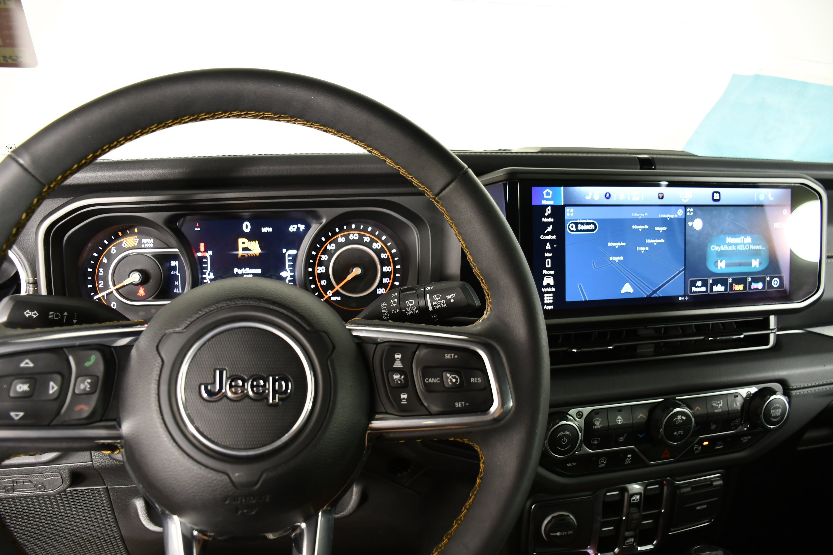 Used 2024 Black Clearcoat Jeep Sahara image 17