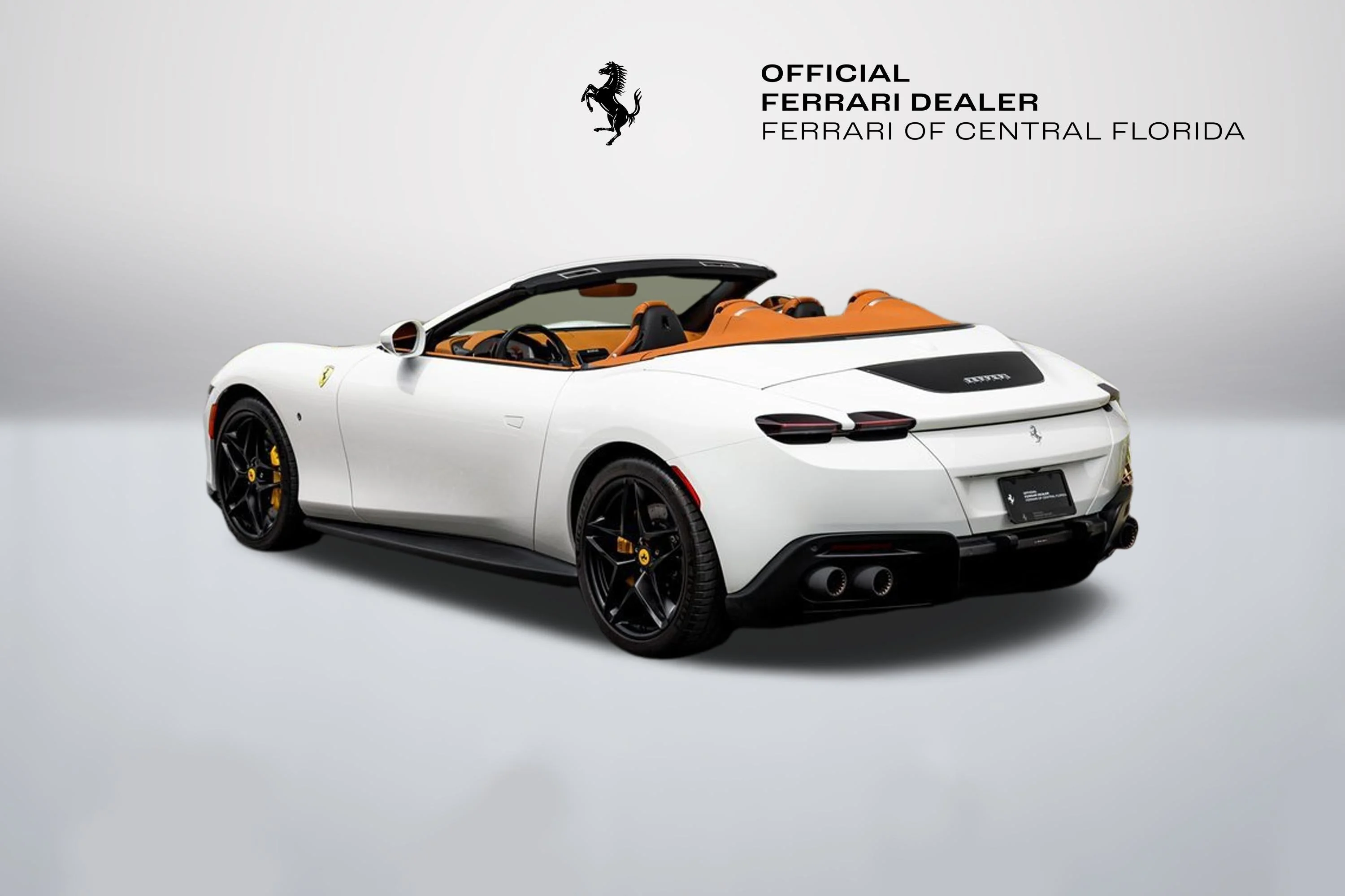 Used 2025 Bianco Avus Ferrari Spider image 3