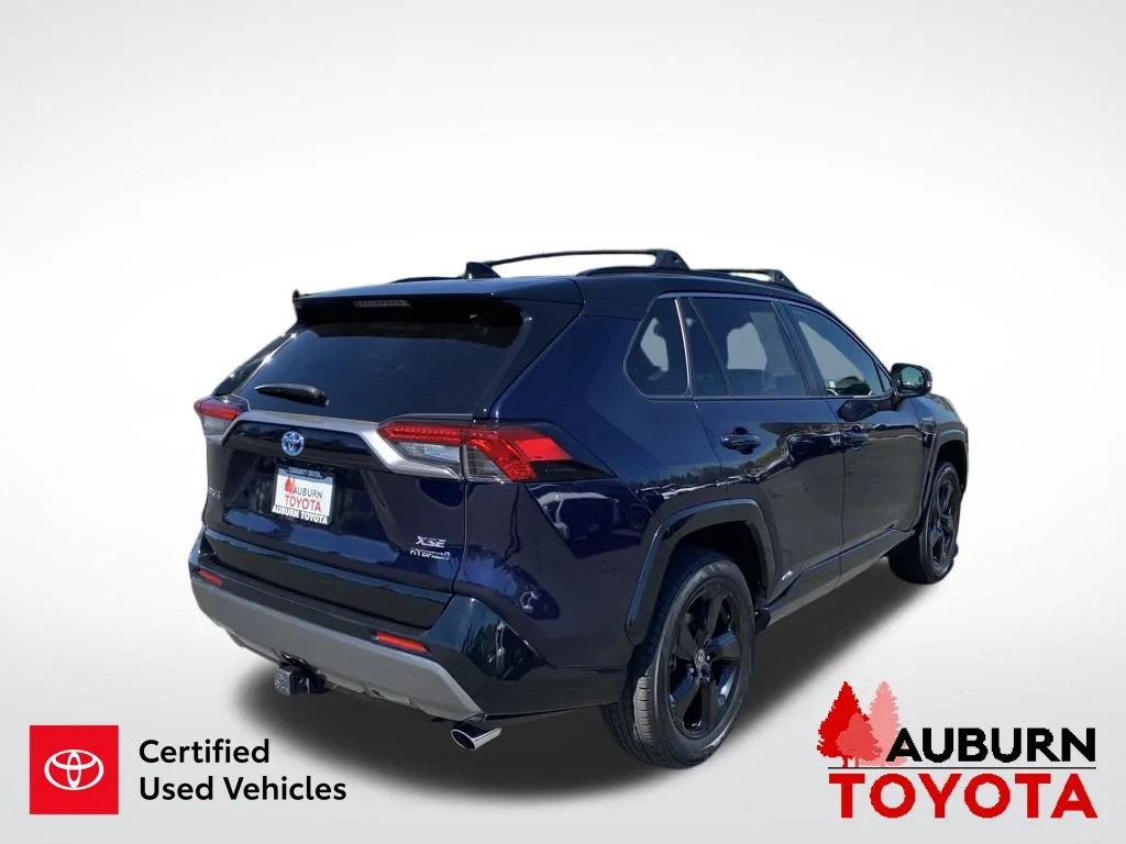 Certified Used 2021 Midnight Black Metallic Toyota XSE image 8