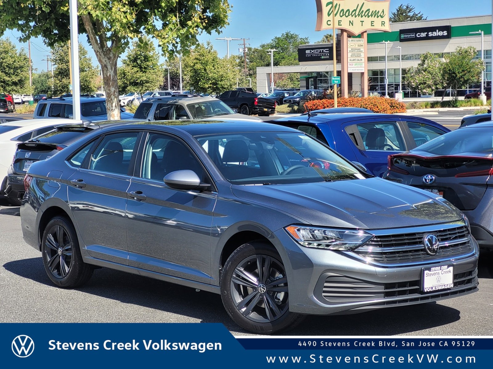 New 2024 Gray Volkswagen 1.5T SE image 1