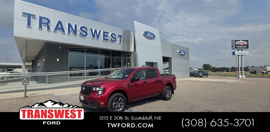 Used 2025 Ruby Red Metallic Ford XLT image 1