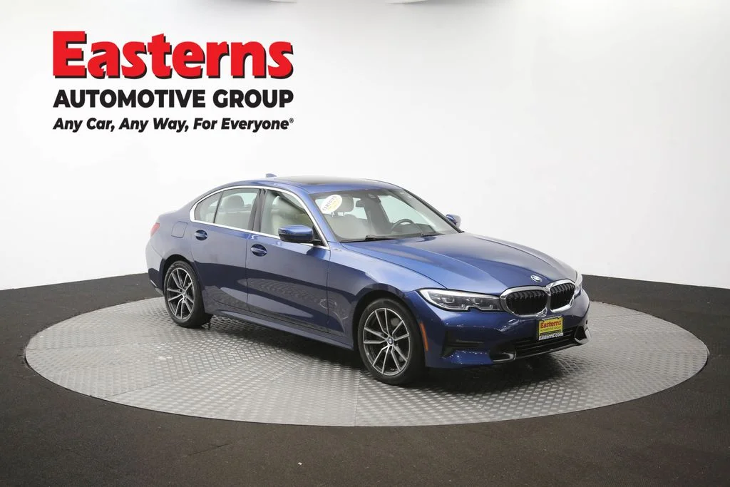Used 2021 Blue BMW 330i xDrive image 51