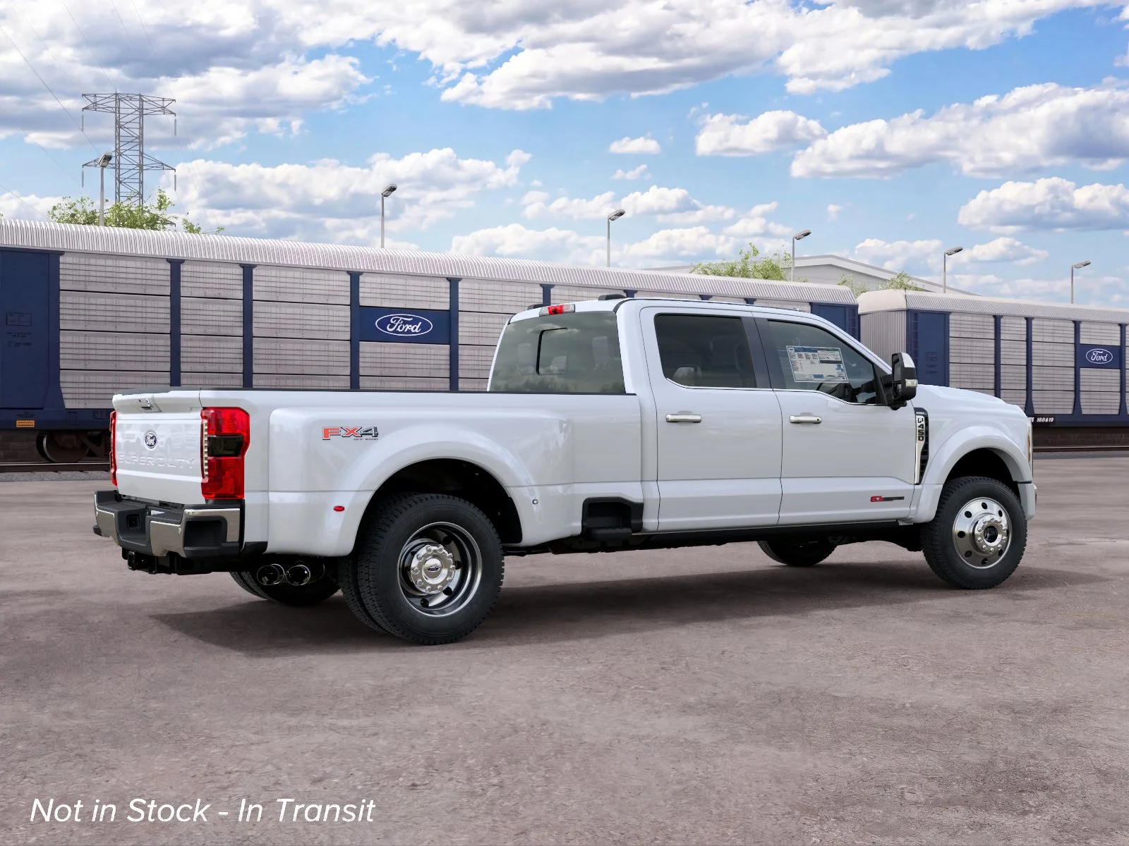 New 2027 Star White Metallic Tri-Coat Ford F-450® Lariat® image 6