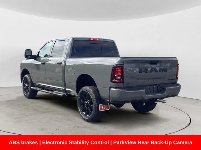 New 2026 Gray Clearcoat Ram BLACK EXPRESS CREW CAB 4X4 6