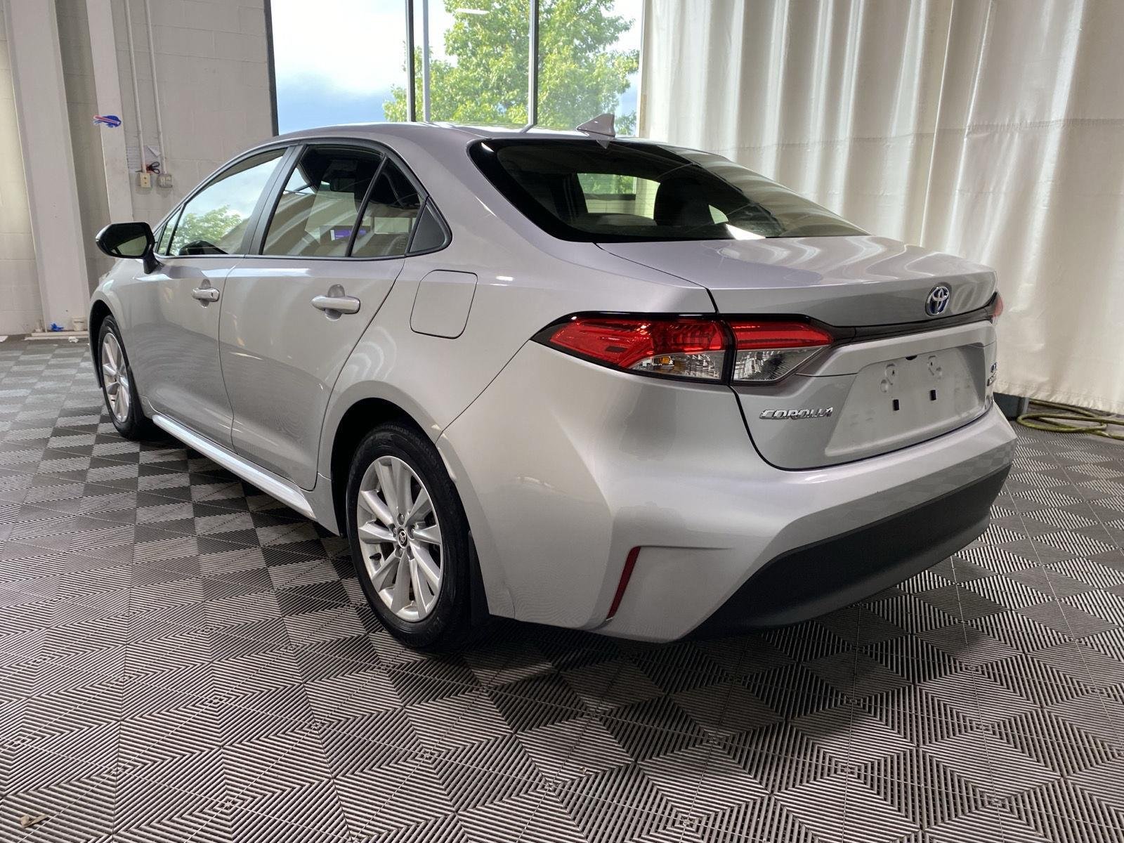 Used 2024 Classic Silver Metallic Toyota Hybrid LE image 5
