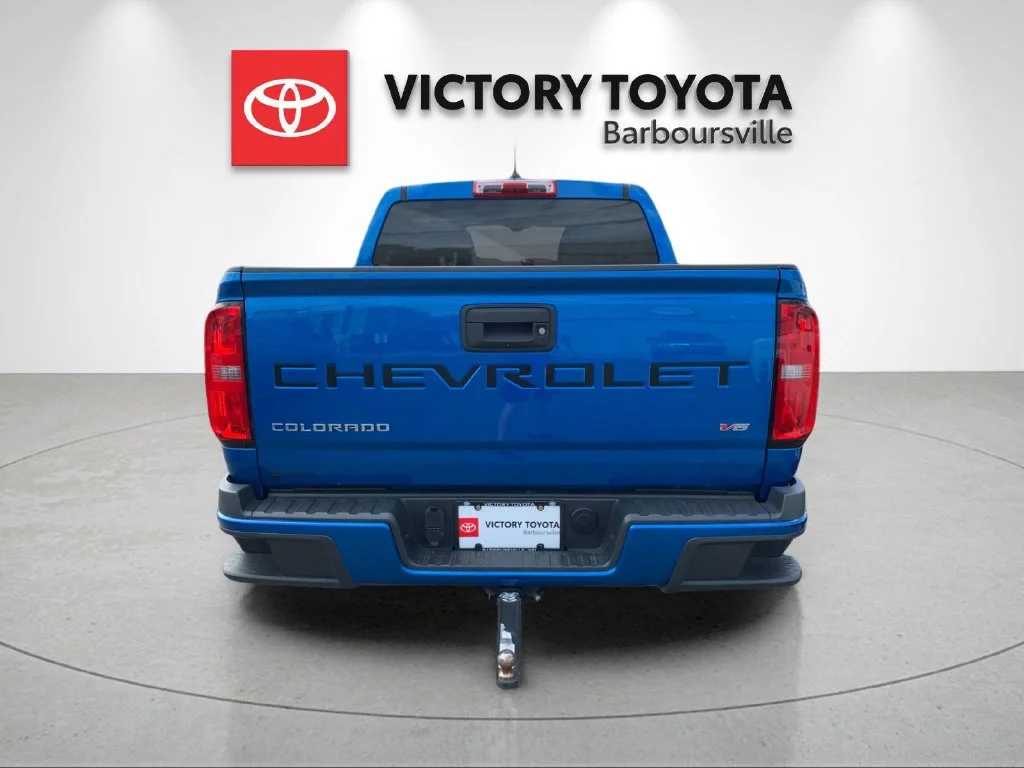 Used 2021 Blue Chevrolet Work Truck image 4