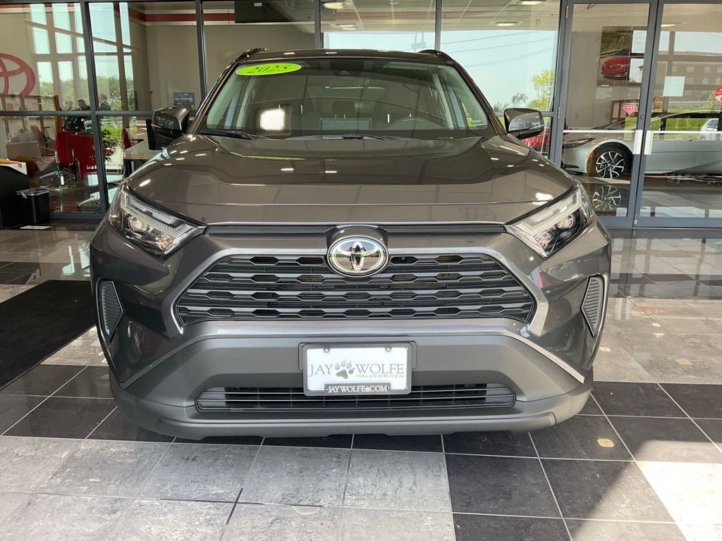Certified 2025 Toyota RAV4 LE with VIN 4T3MWRFV9SU171514 for sale in Kansas City