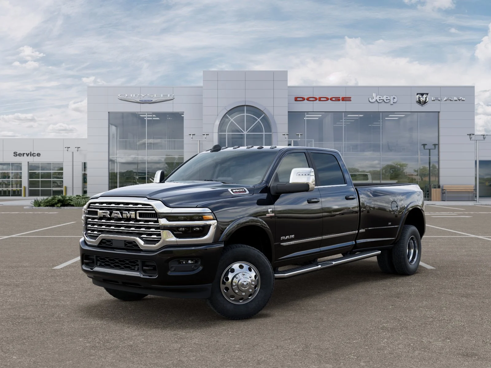 New 2026 Diamond Black Crystal Pearl-Coat Exterior Paint RAM Limited image 29