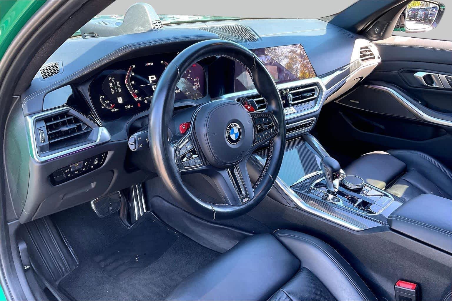 Used 2021 Isle of Man Green Metallic BMW Competition image 17