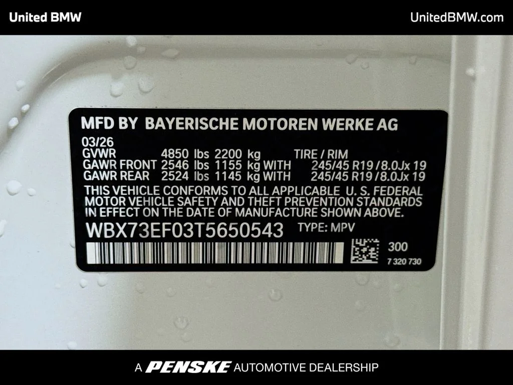 New 2026 Alpine White BMW xDrive28i image 15