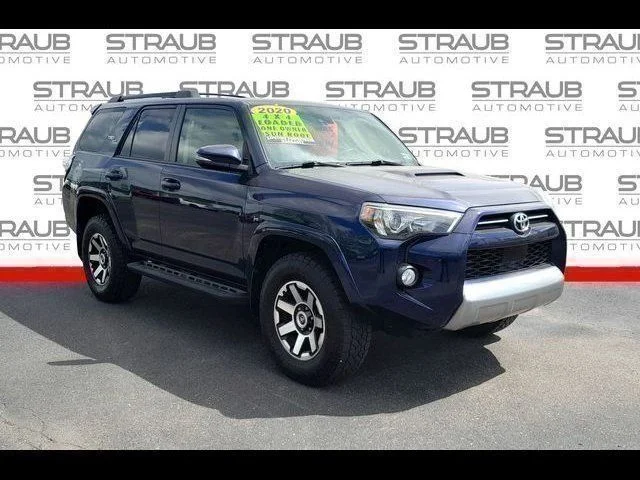 Used 2020 Blue Toyota TRD Off-Road Premium image 1