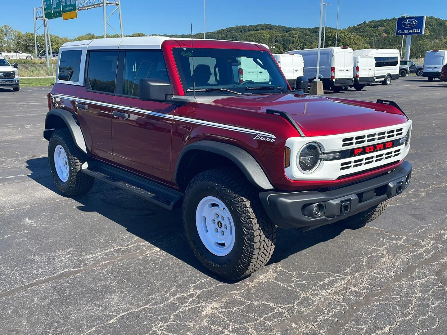 New 2026 Ruby Red Metallic Tinted Clearcoat Ford Heritage Edition image 7