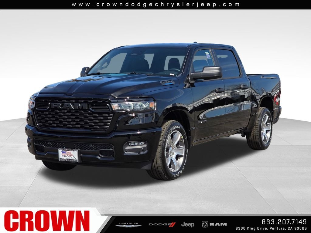 New 2026 Diamond Black Crystal Pearl-Coat Exterior Paint RAM Express image 1