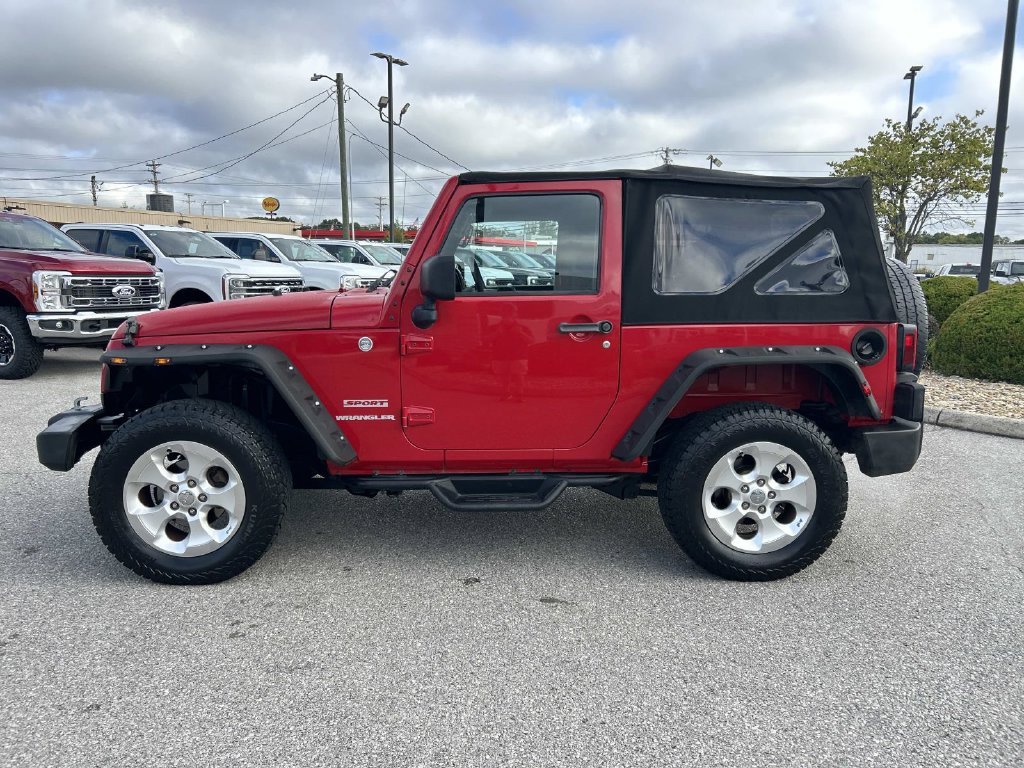 Used 2011 Flame Red Jeep Sport image 7