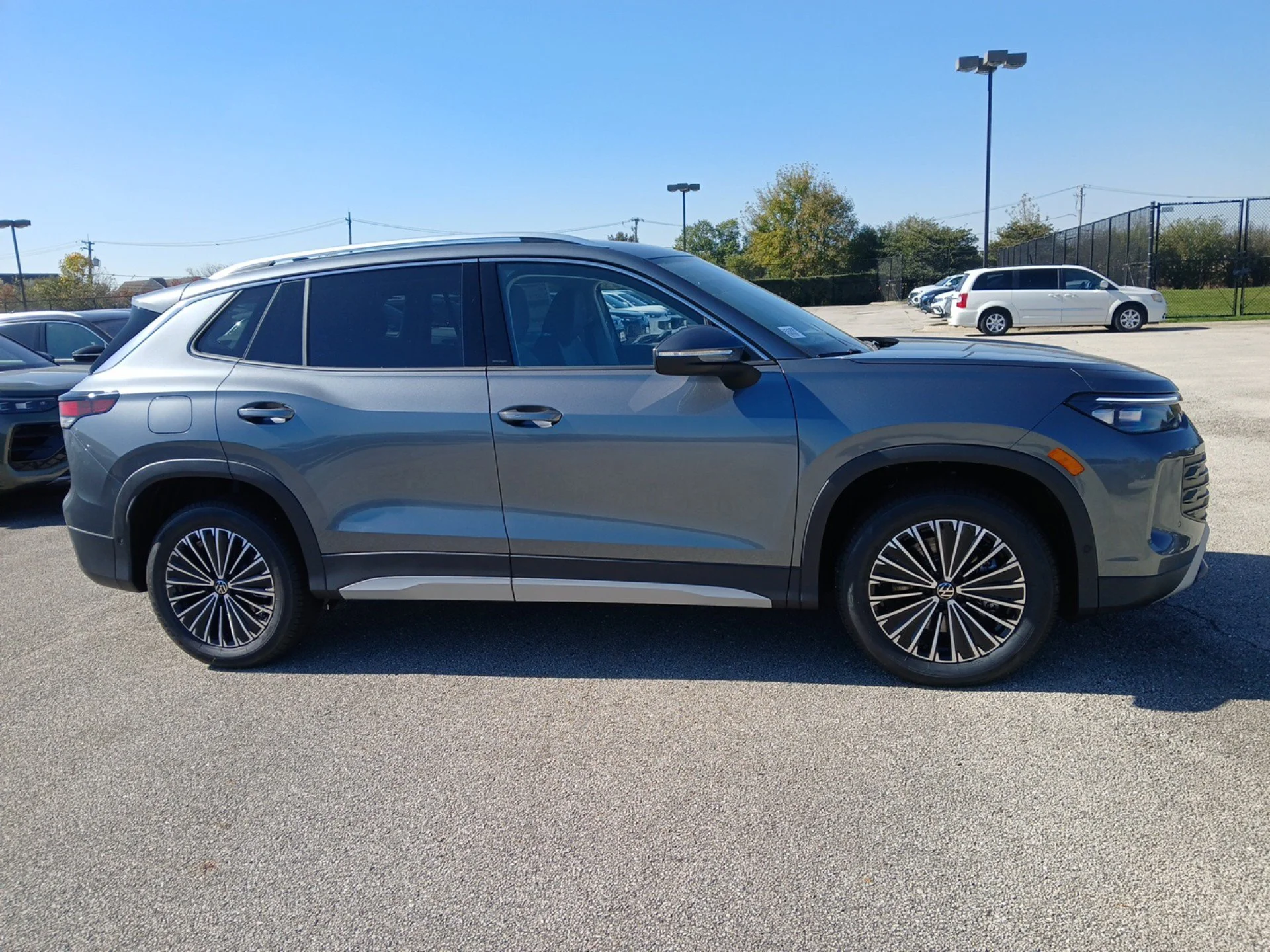 New 2026 Platinum Gray Metallic Volkswagen S image 3