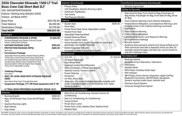 2026 Chevrolet Silverado 1500 LT Trail Boss - Photo 35