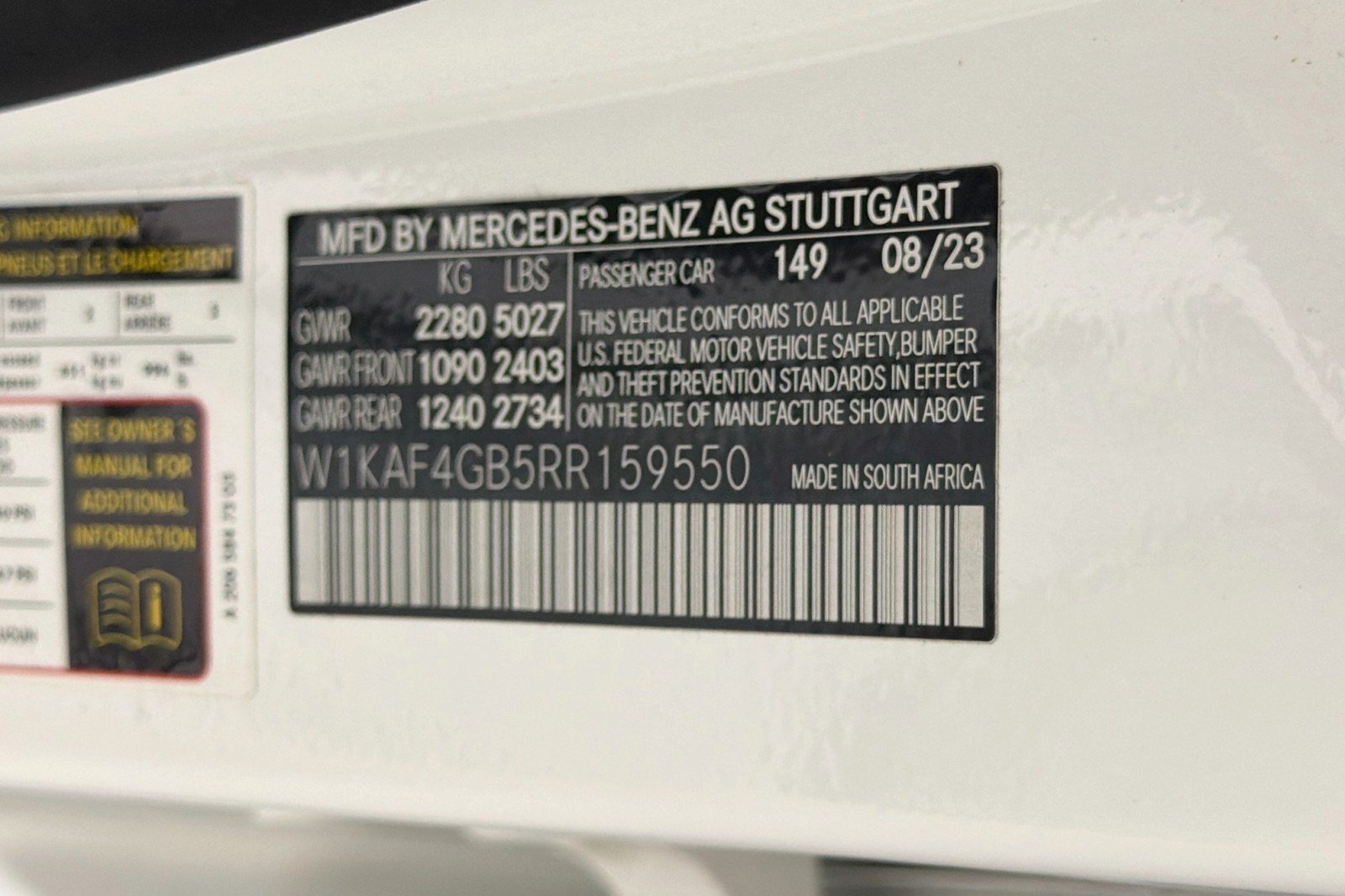 Certified Used 2024 Polar White Mercedes-Benz C 300 Sedan image 26