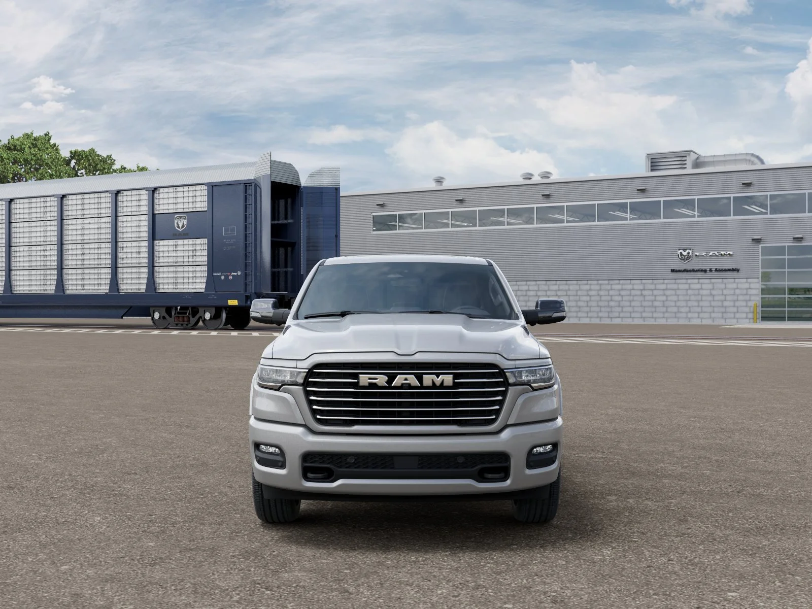 New 2027 Silver Zynith Exterior Paint RAM Laramie image 6