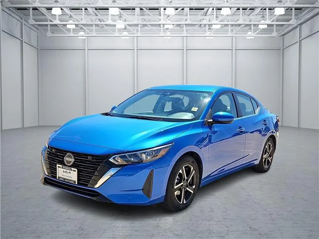 Used 2025 Electric Blue Metallic Nissan SV image 1
