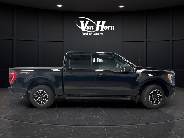 Used 2023 Agate Black Metallic Ford XLT image 8