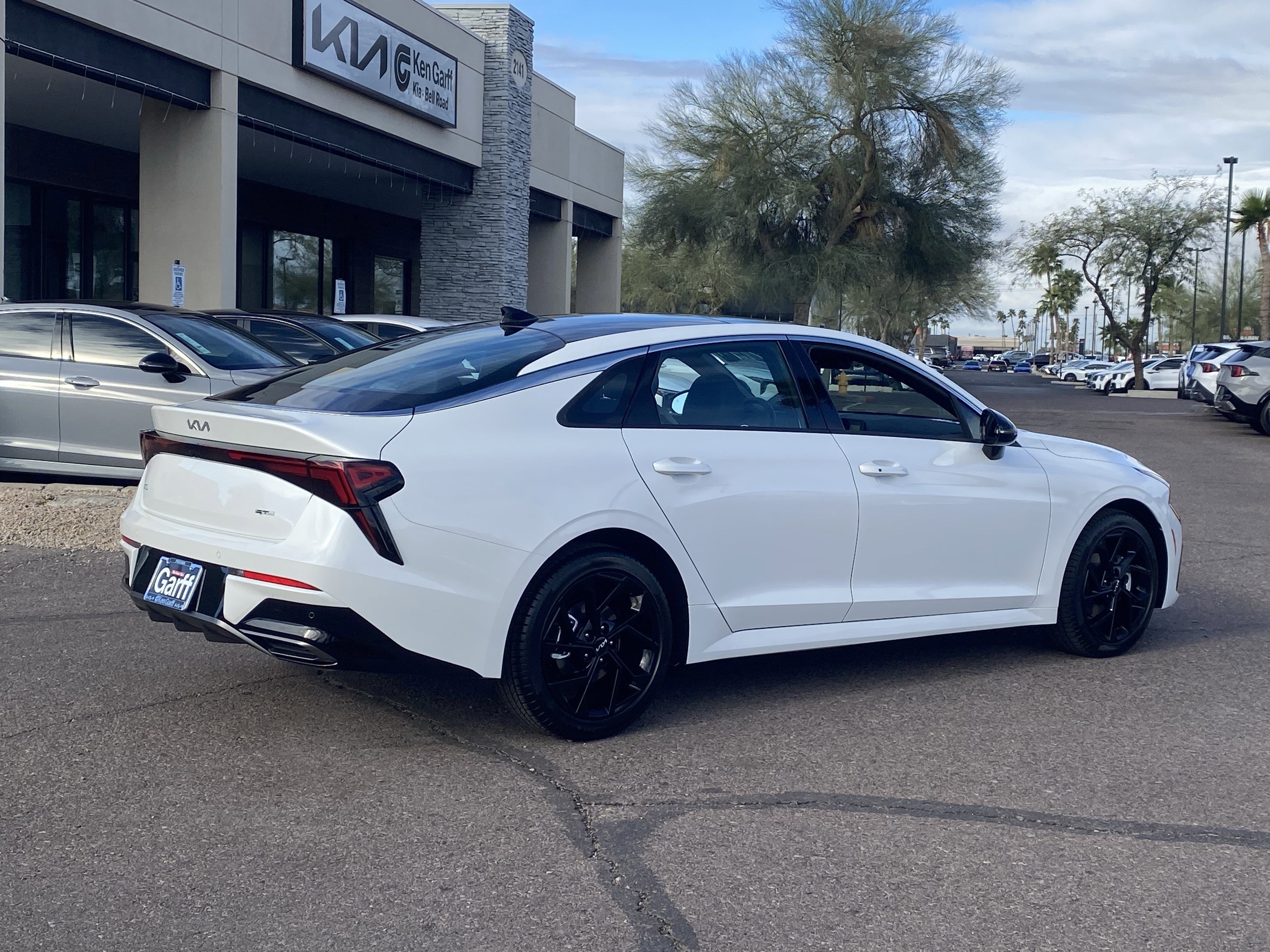 New 2026 Snow White Pearl Kia GT-Line FWD image 4