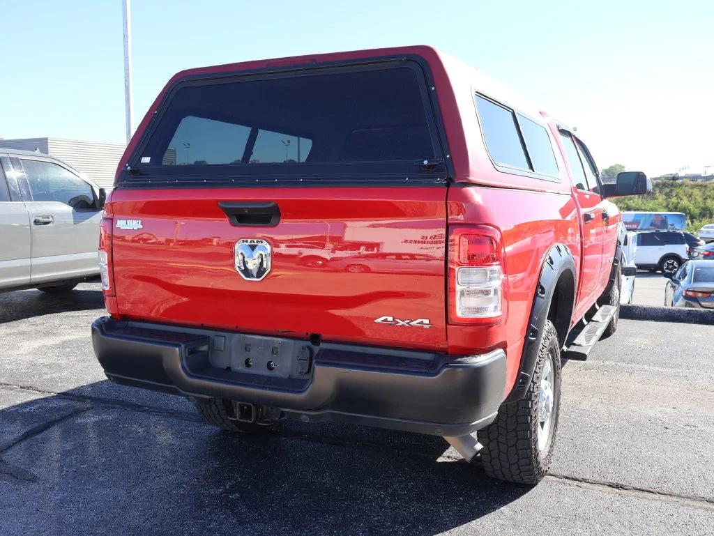 Used 2021 Flame Red Clearcoat Ram Tradesman image 16