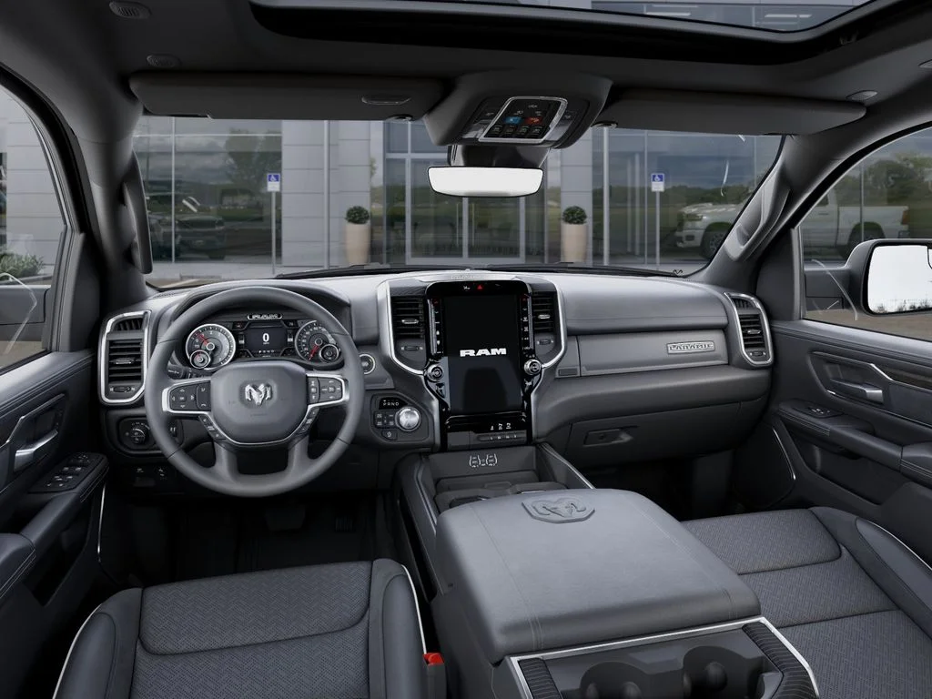 New 2026 Forged Blue Metallic Exterior Paint RAM Laramie image 15