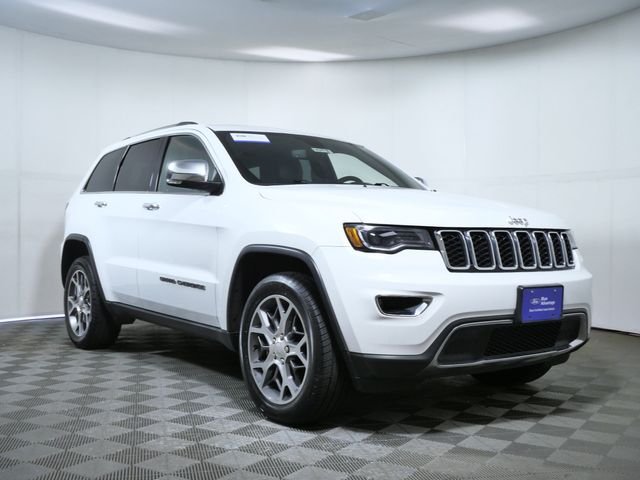 Certified Used 2021 White Jeep Limited image 1