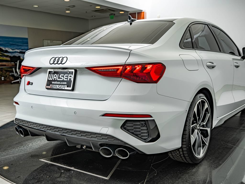 Used 2022 Glacier White Metallic Audi 2.0T Premium Plus image 17