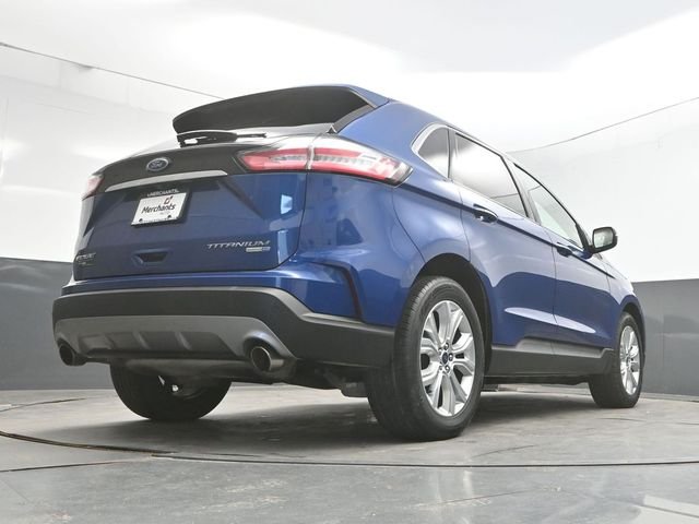 Used 2020 Blue Ford Titanium image 38