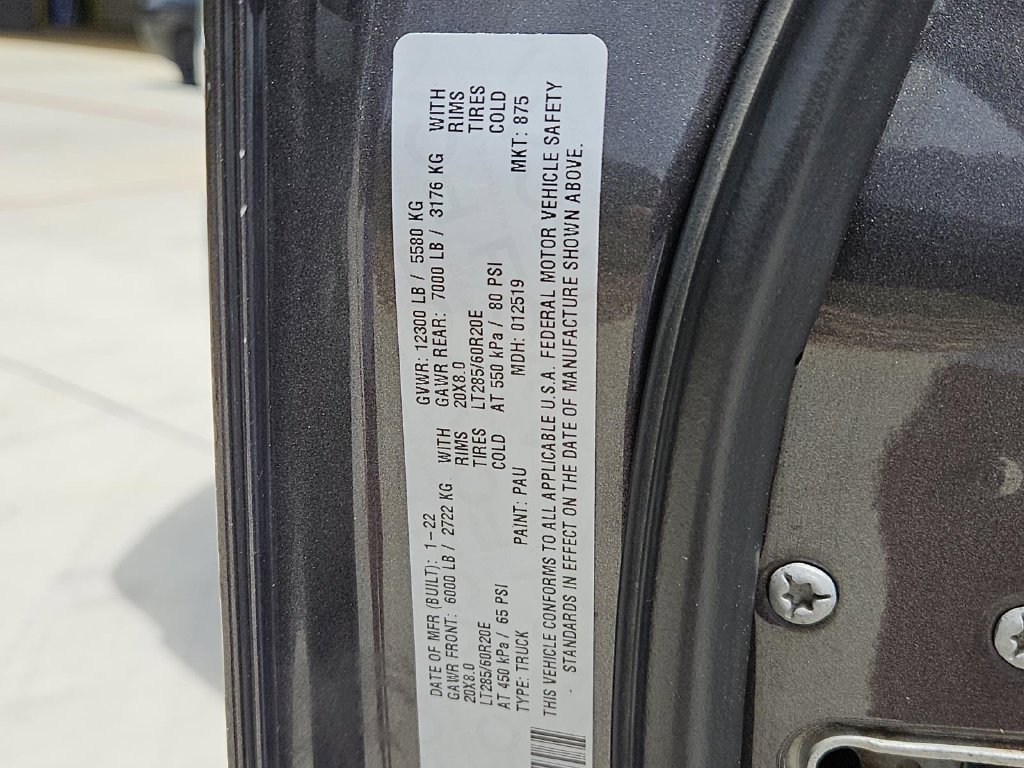 Used 2022 Gray Ram Limited image 53