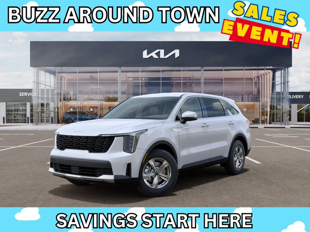 New 2026 Glacial White Pearl Kia LX image 1