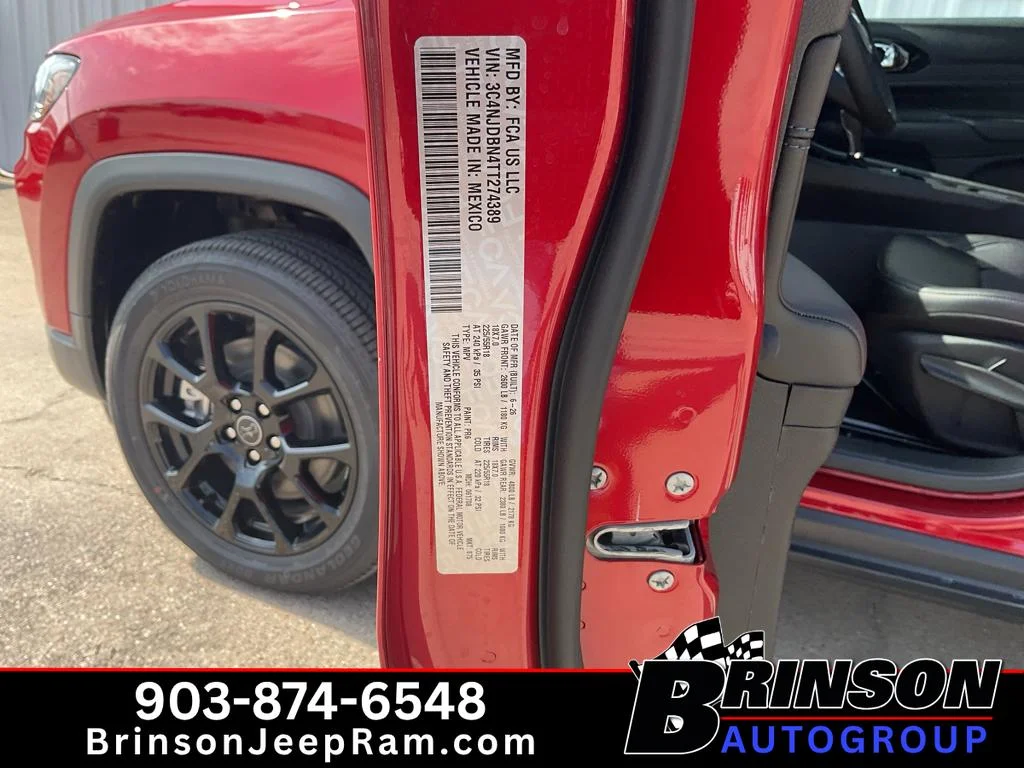 New 2026 Red Hot Pearlcoat Jeep Latitude Altitude image 18