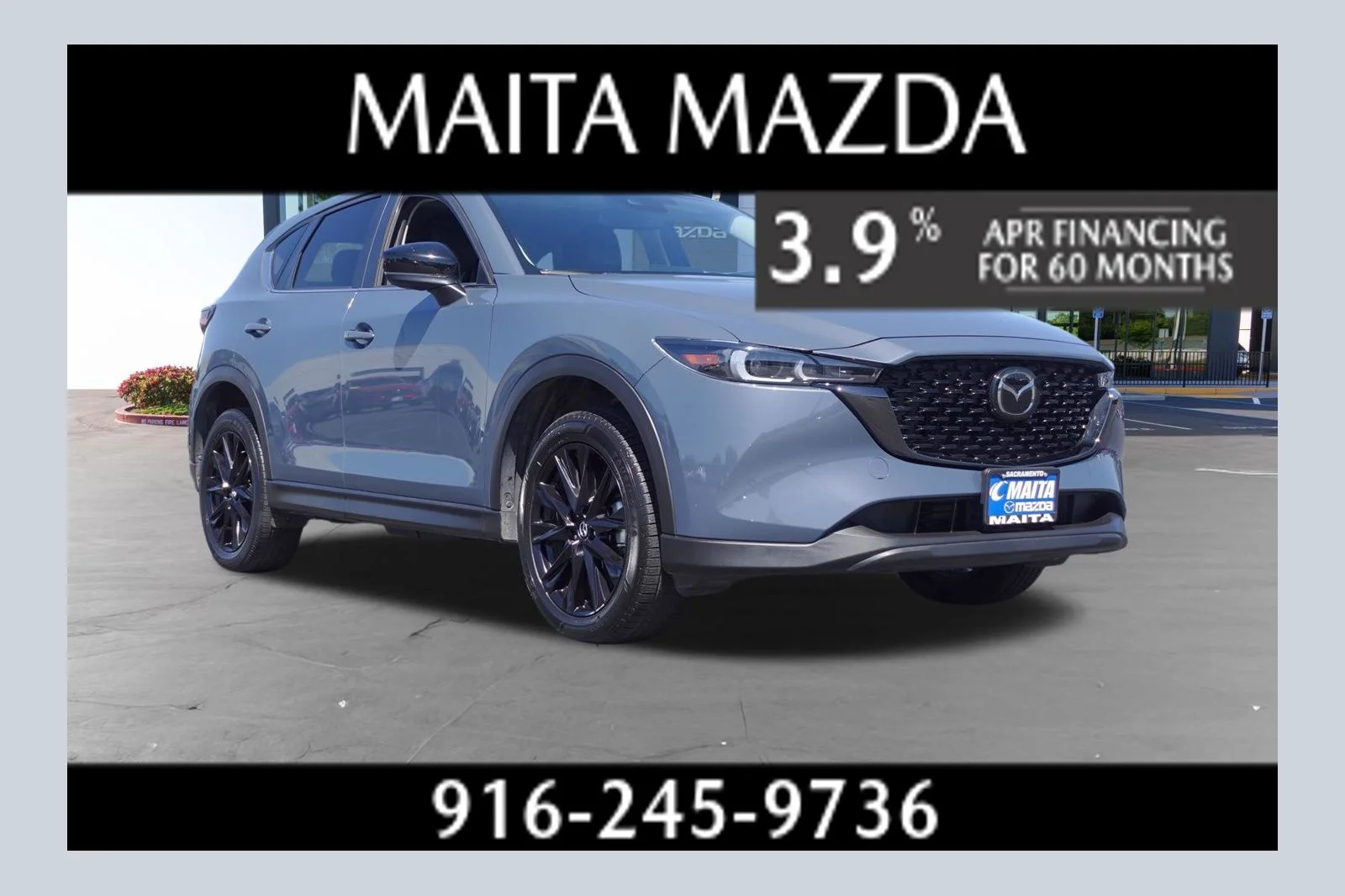 Certified Used 2024 Polymetal Gray Metallic Mazda 2.5 S Carbon Edition image 1