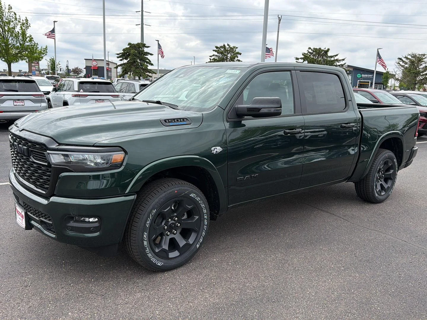 New 2026 Serrano Green Metallic RAM Big Horn image 1