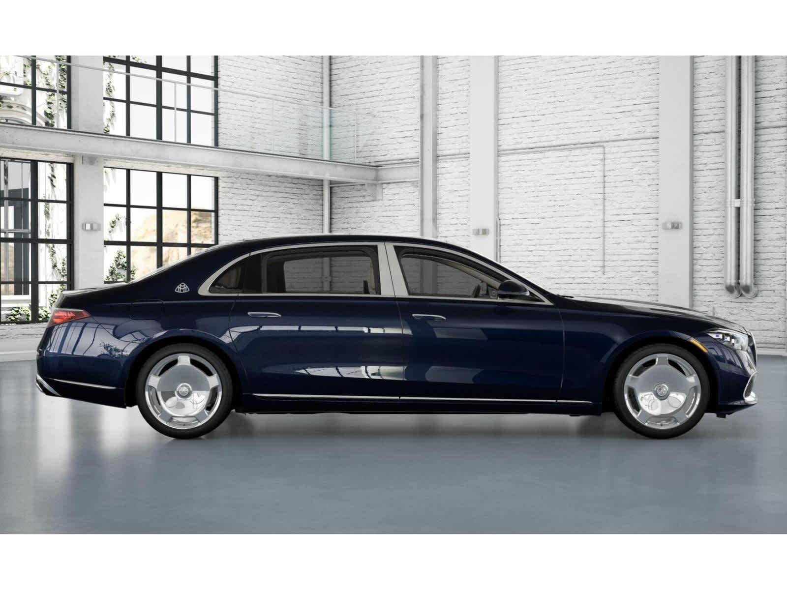 New 2026 Nautical Blue Metallic Mercedes-Benz Maybach S 580 image 2