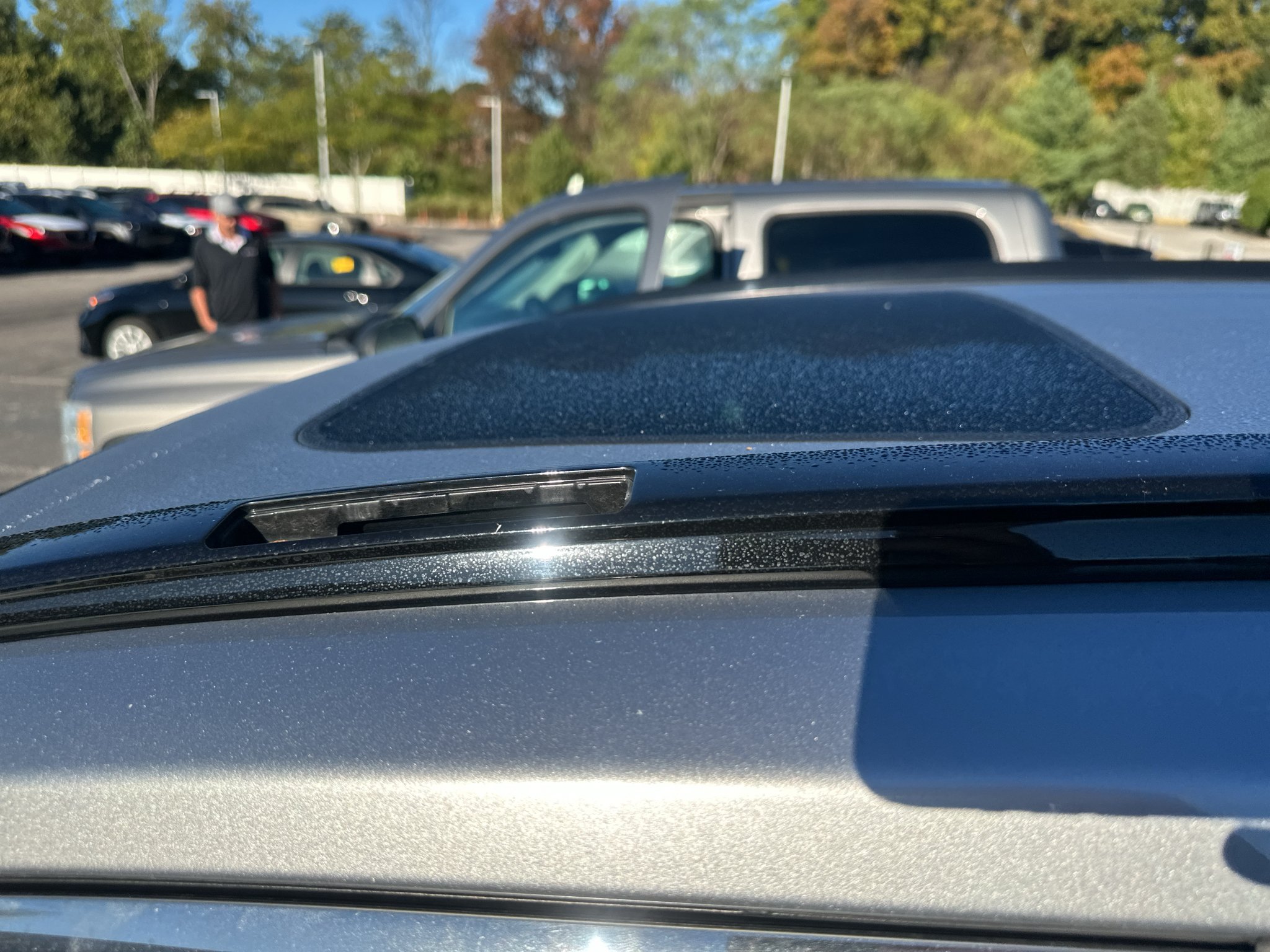 Used 2021 Silver Sky Metallic Toyota XLE Premium image 4