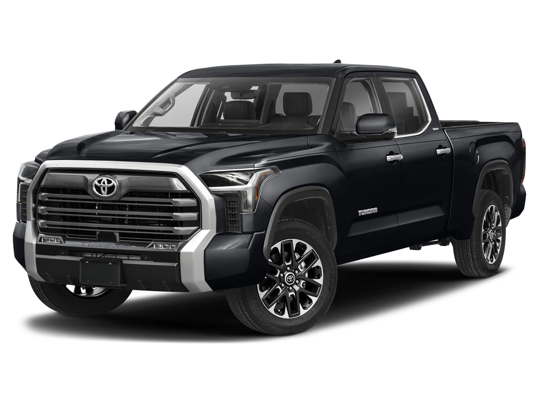 Used 2023 Midnight Black Metallic Toyota Limited (A10) 4x4 CrewMax 5.5 ft. box 145.7 in. WB image 1